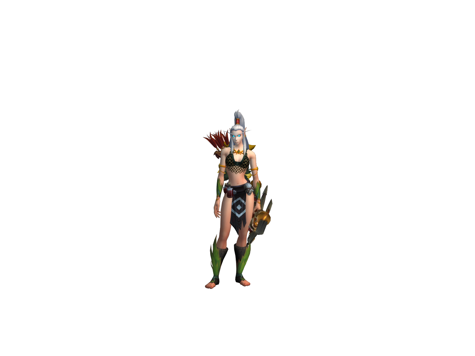 Alysianne 3D character render