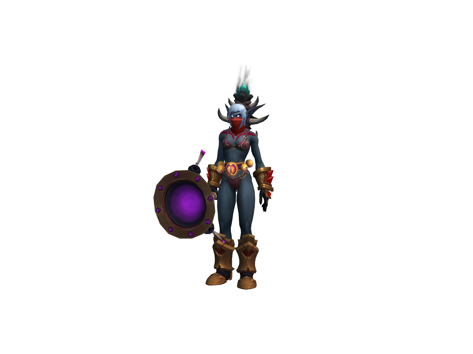 Mctrl 3D character render
