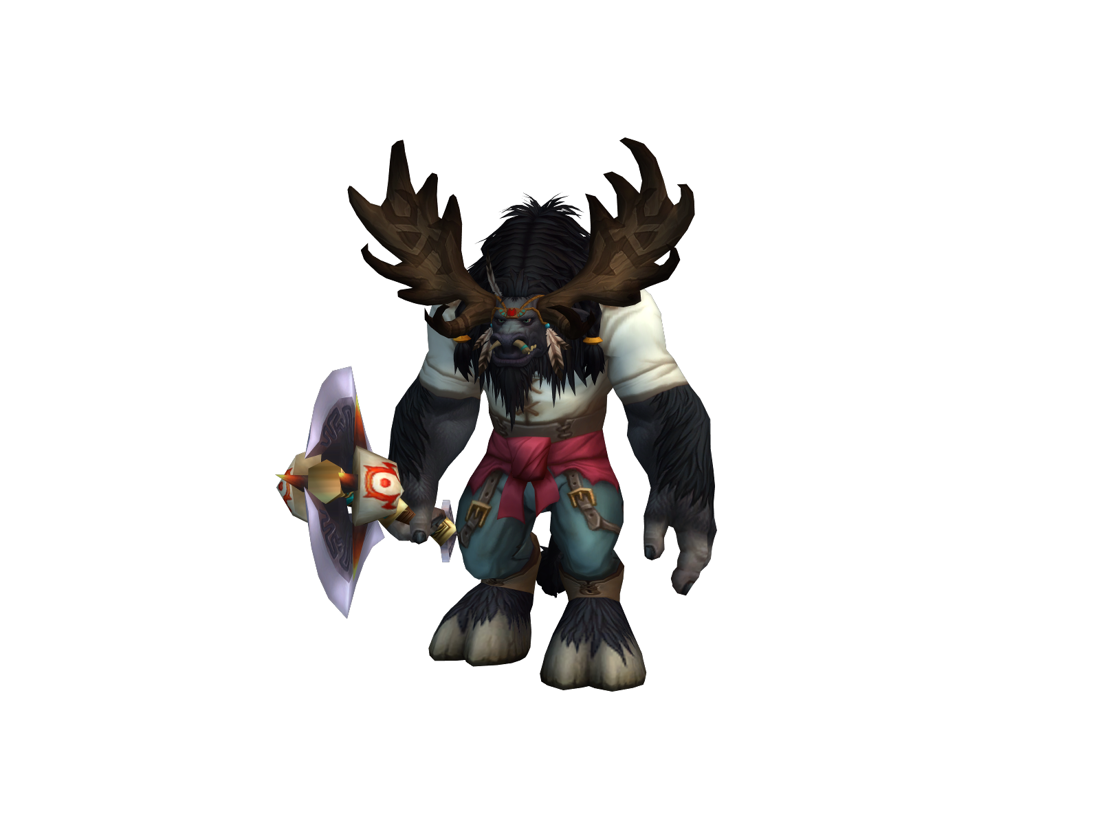 Archar 3D character render