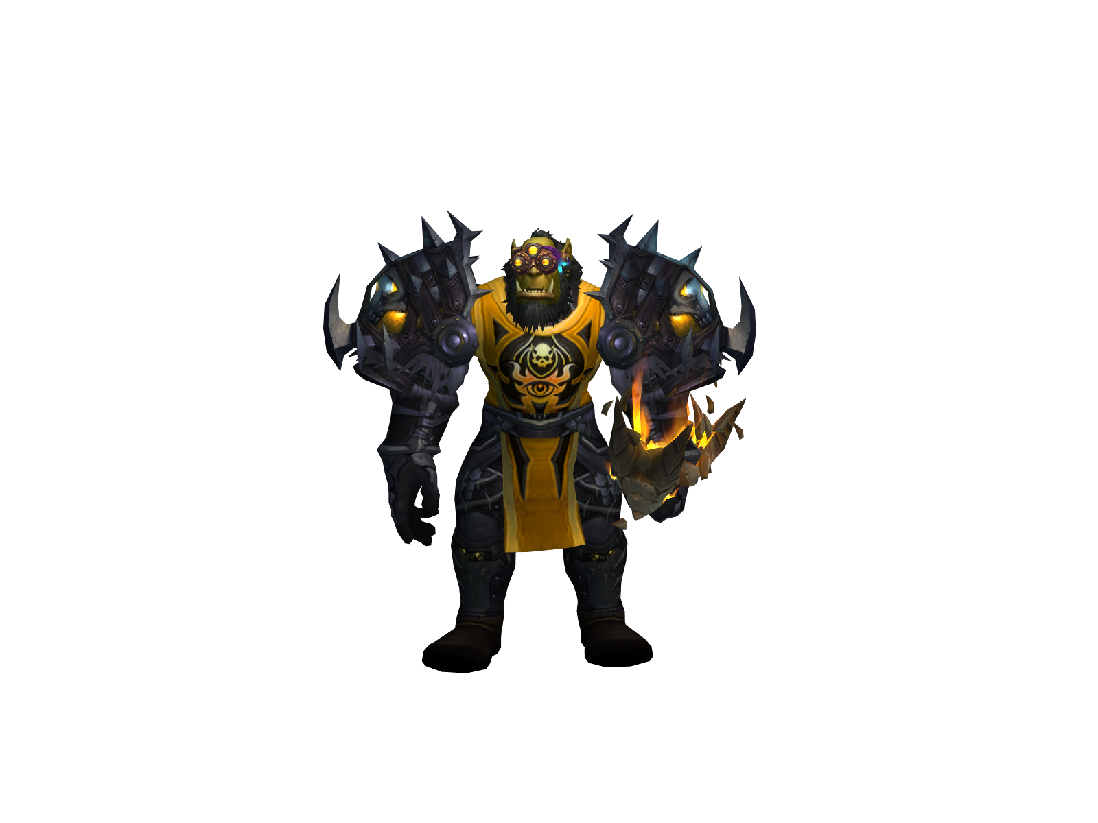 Pack 3D character render
