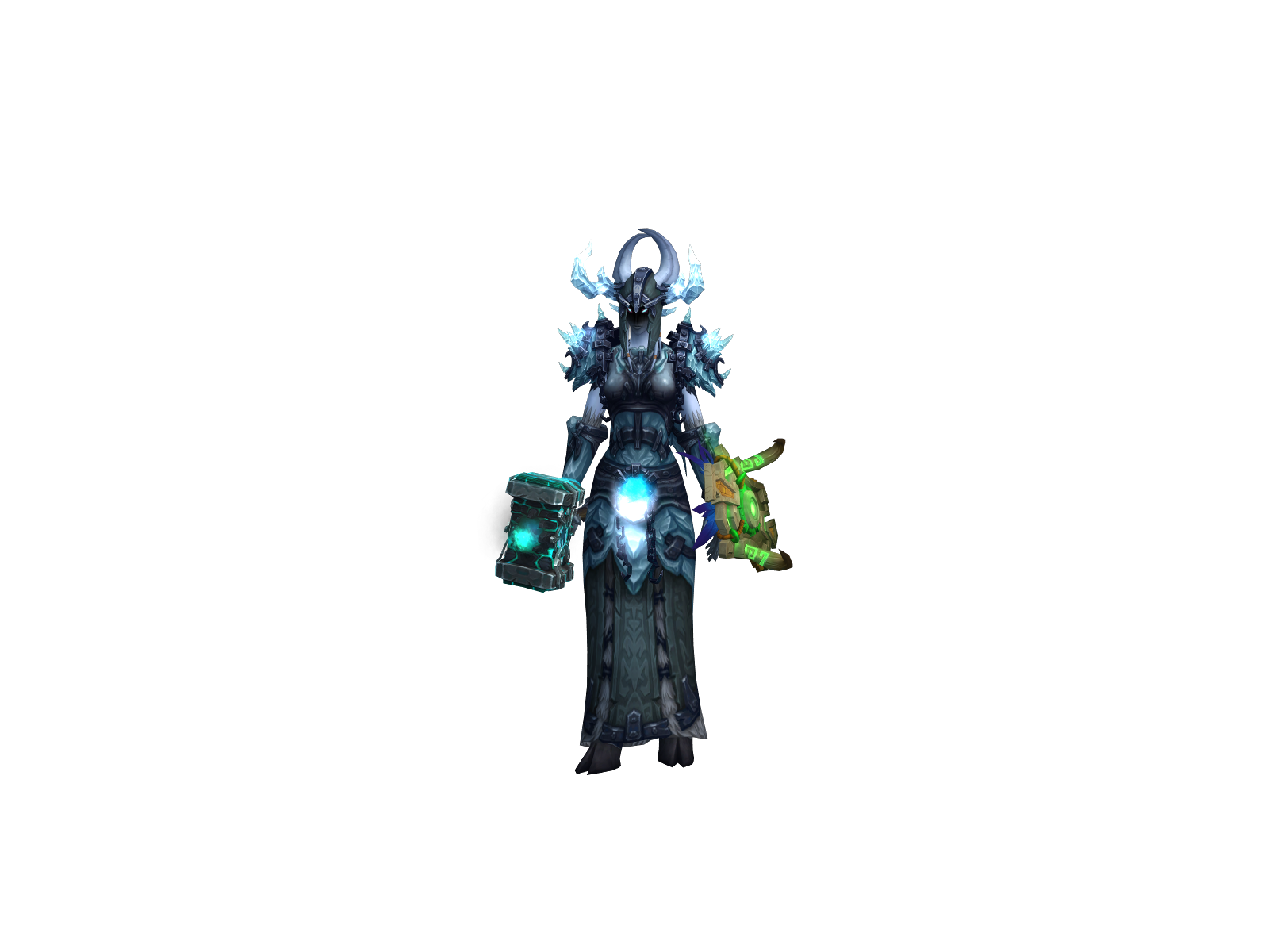 Breezil 3D character render