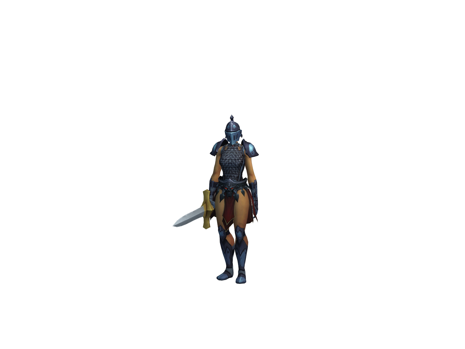 Oldnote 3D character render