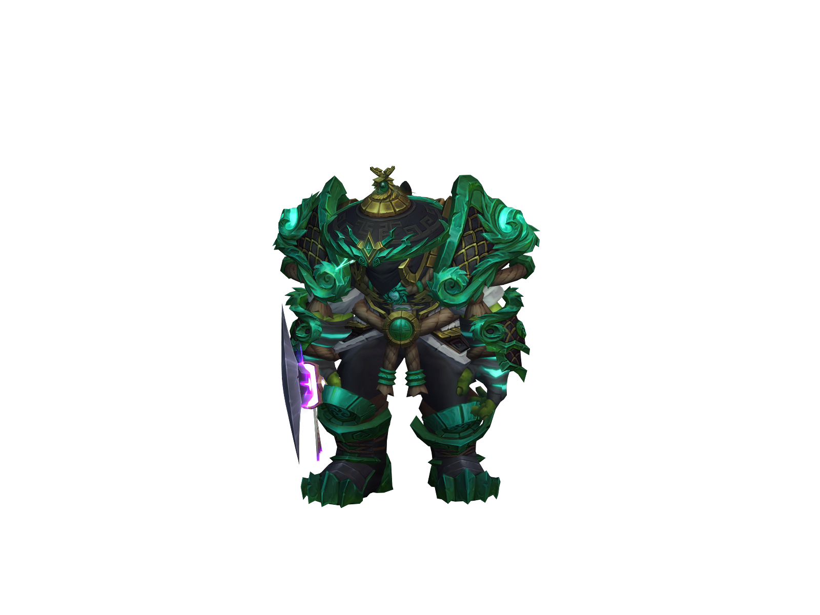 Jìnù 3D character render