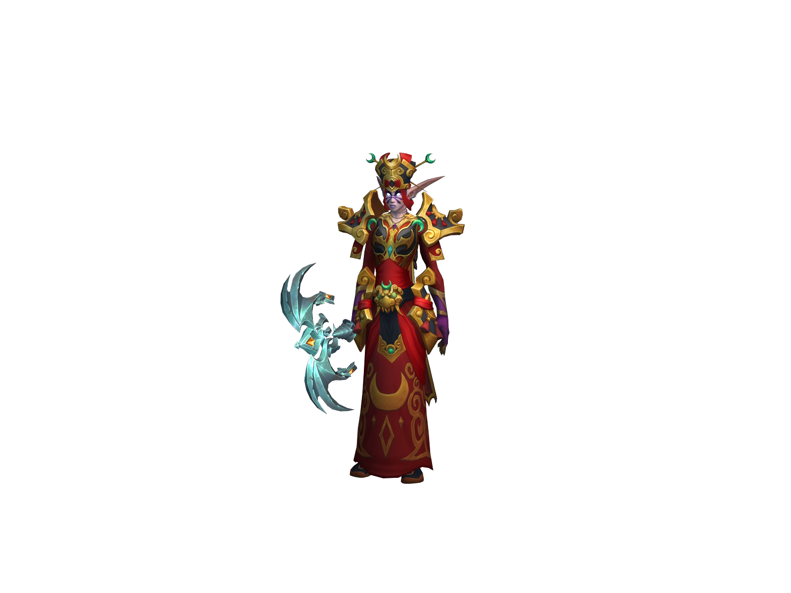 Palegothgirl 3D character render