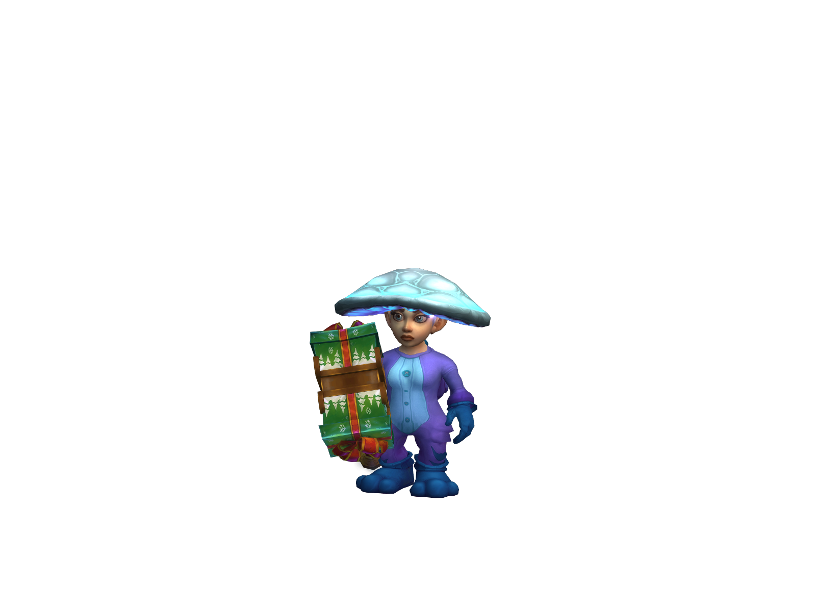 Qnevercry 3D character render