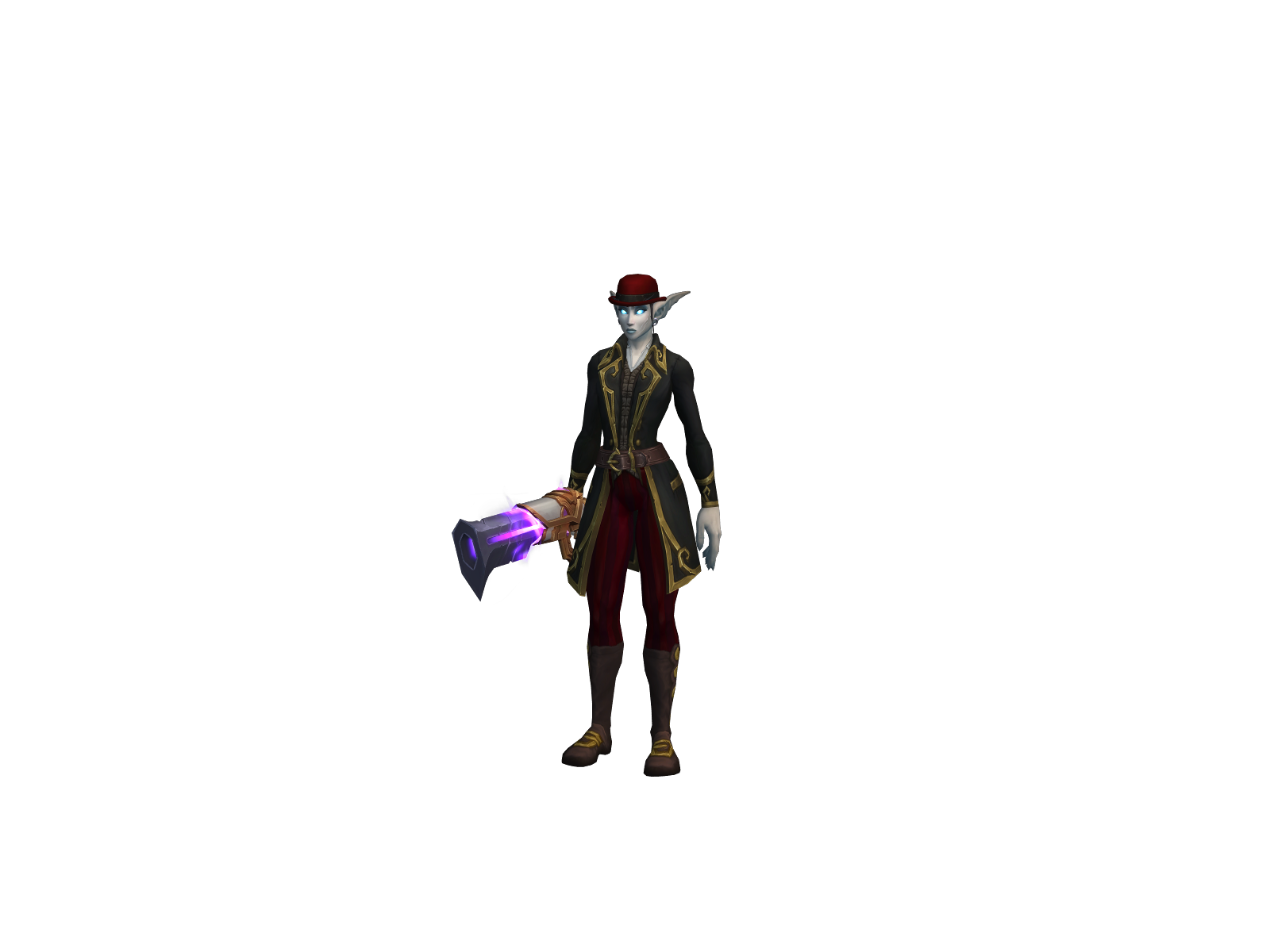 Hansm 3D character render