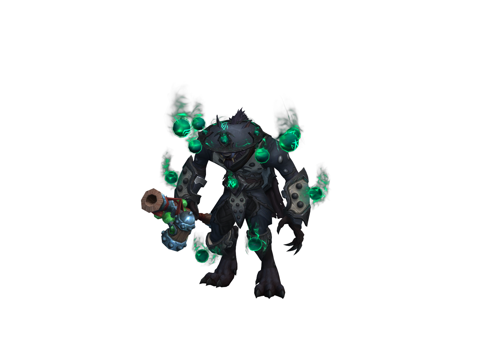 Cåtpunch 3D character render