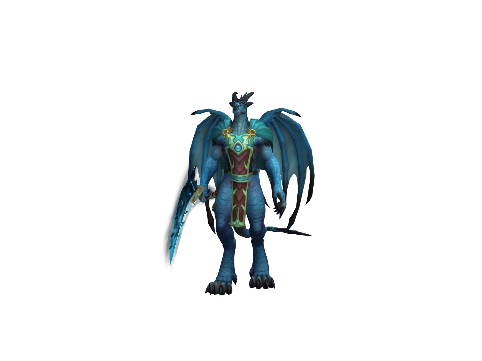 Dntevo 3D character render