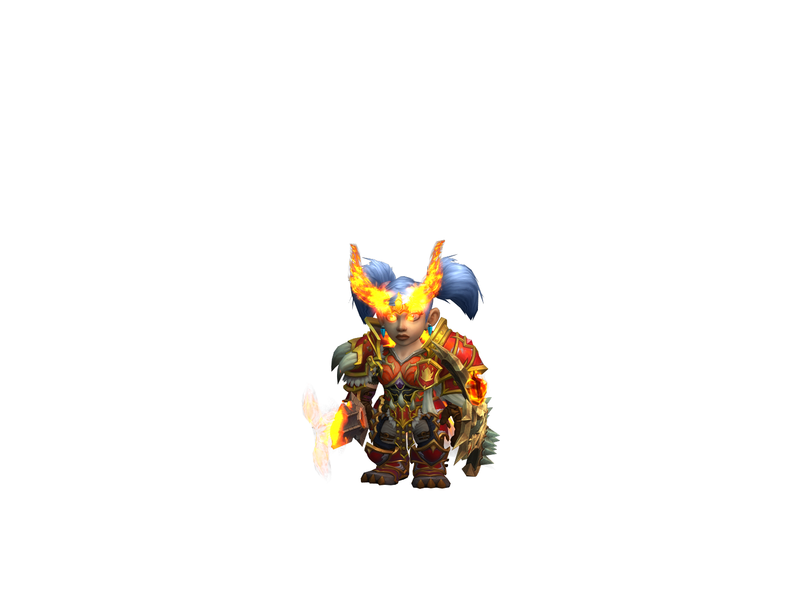 Angrybigbear 3D character render