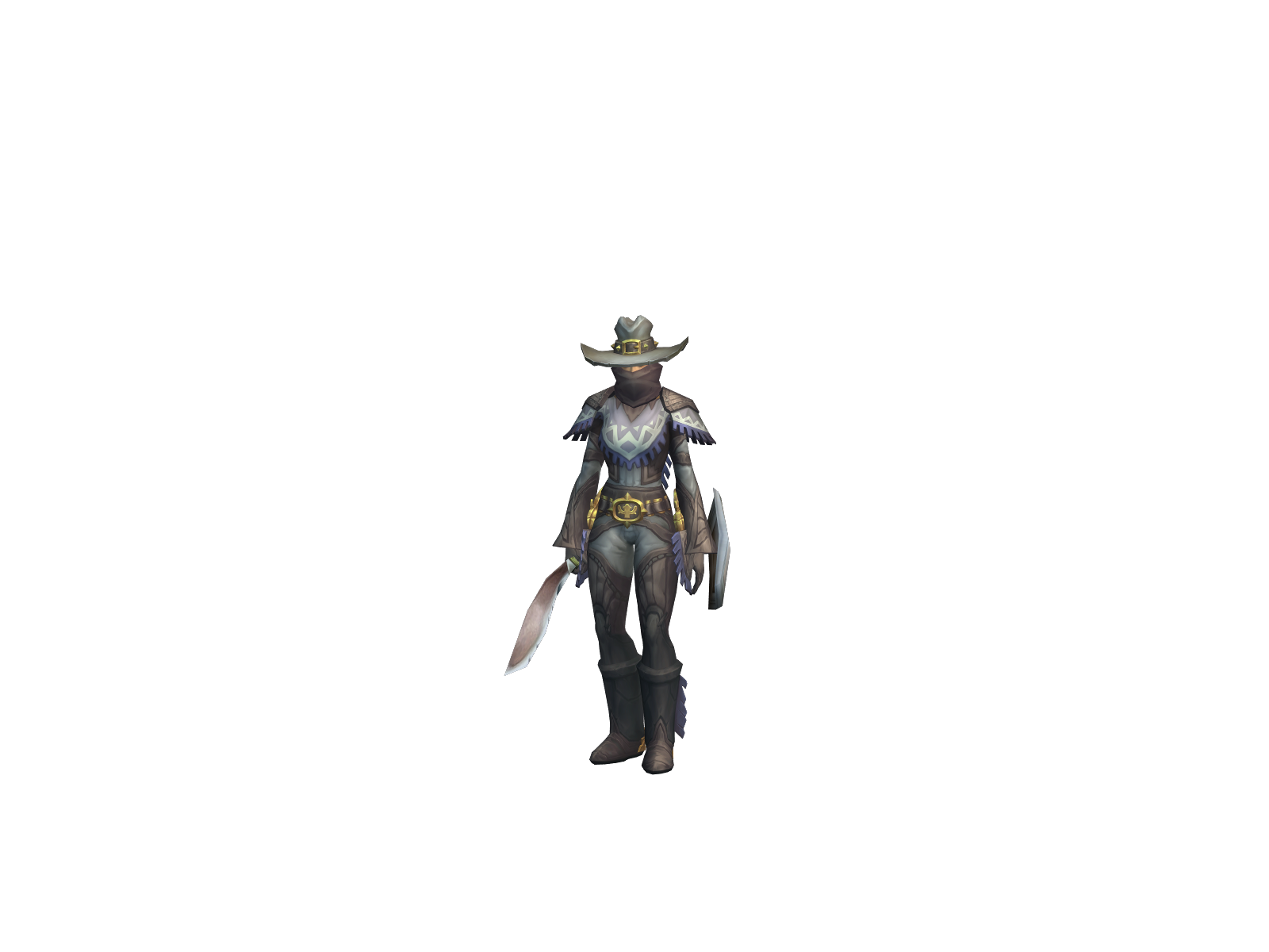 Holystonedx 3D character render
