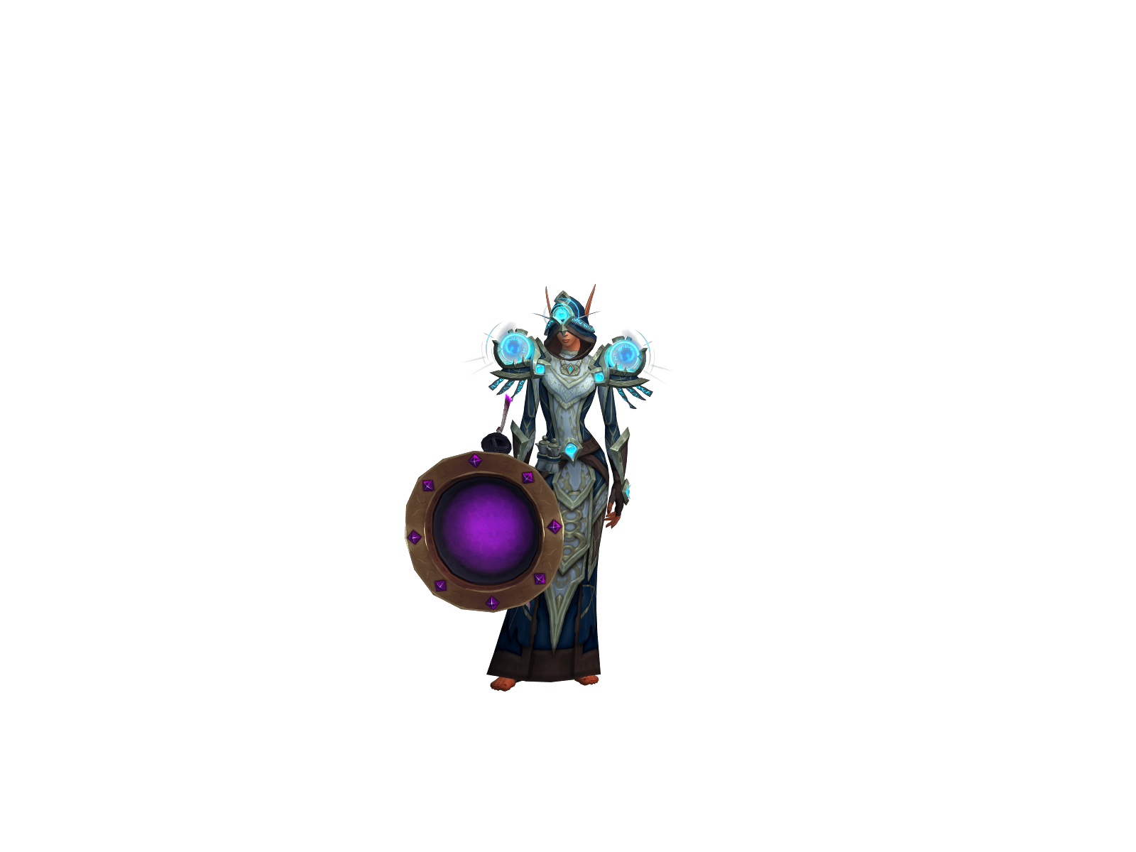 Solemnm 3D character render