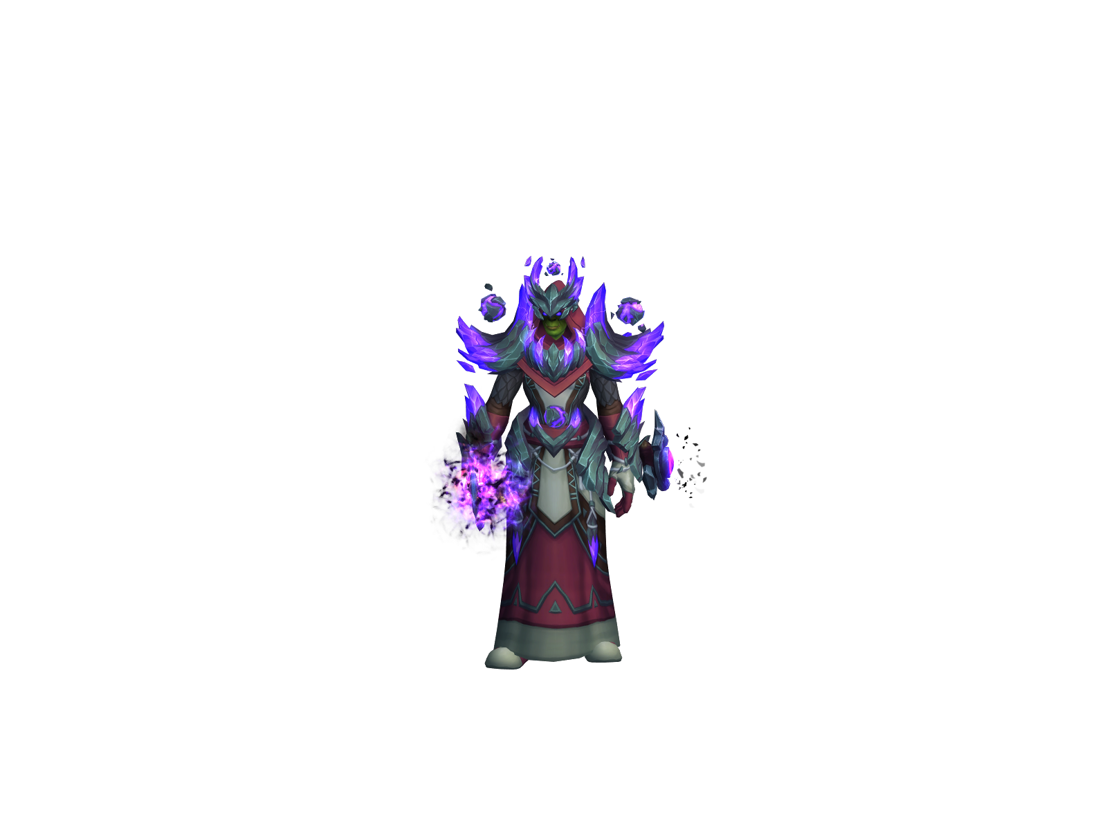 Chakrazz 3D character render