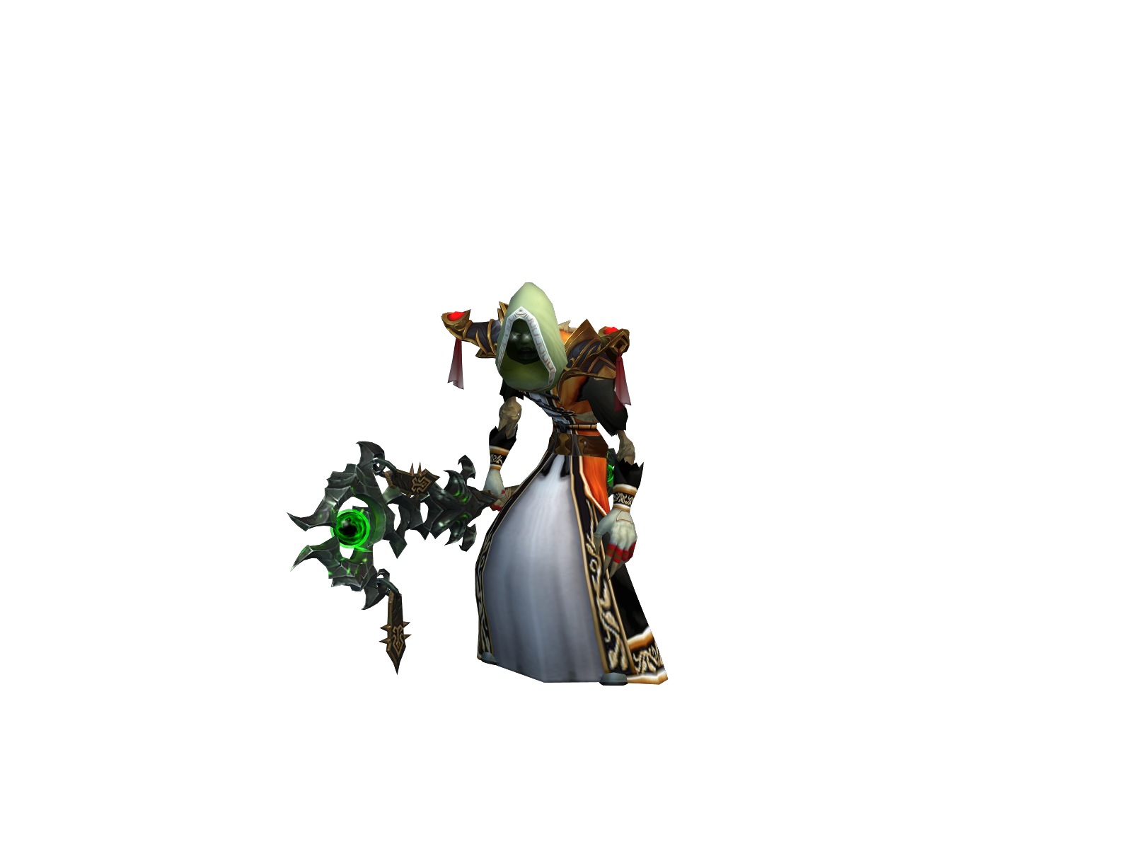 Orionface 3D character render
