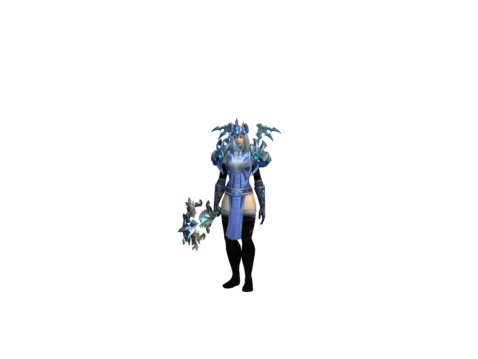 Hestira 3D character render