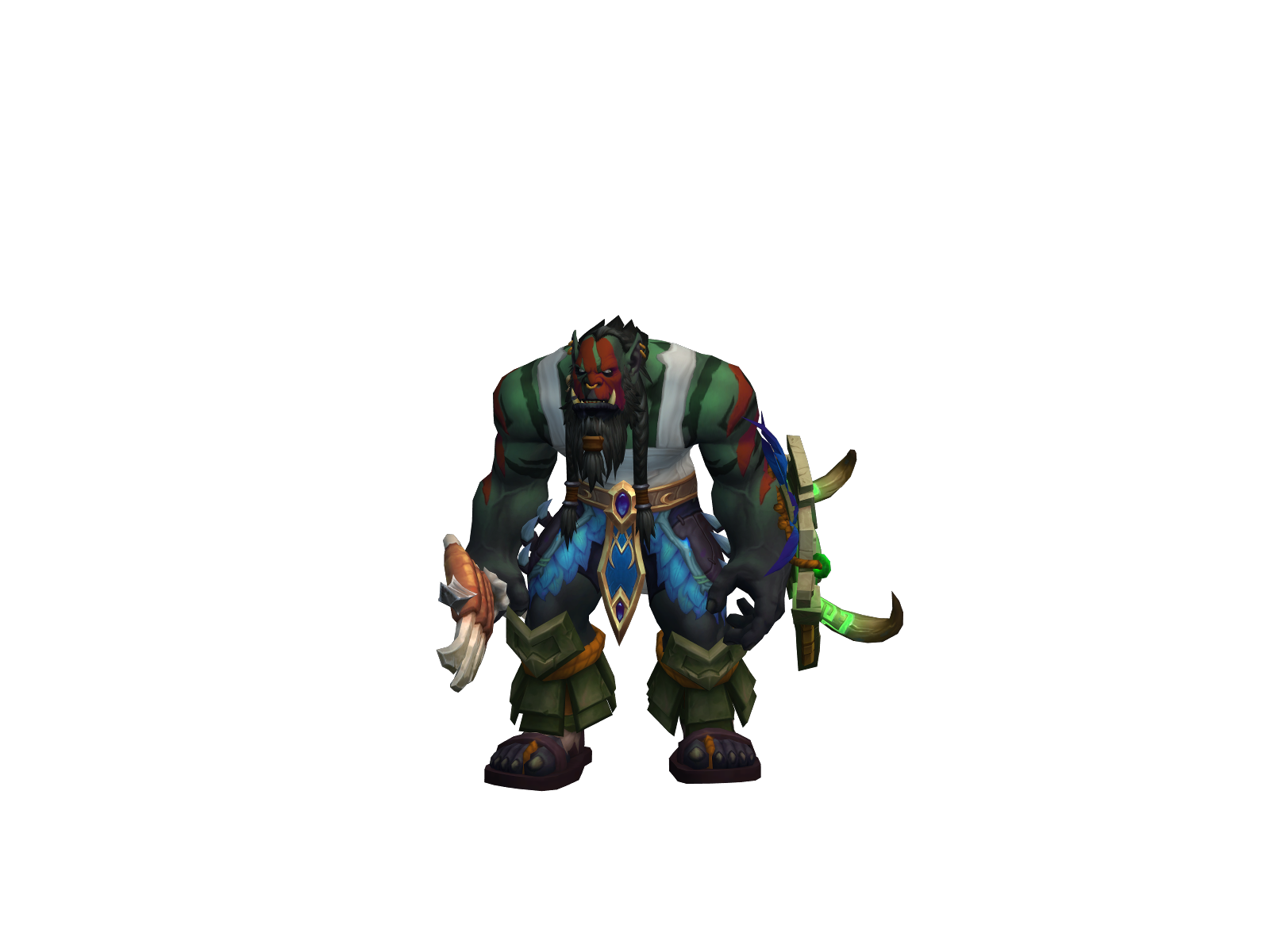 Endrr 3D character render