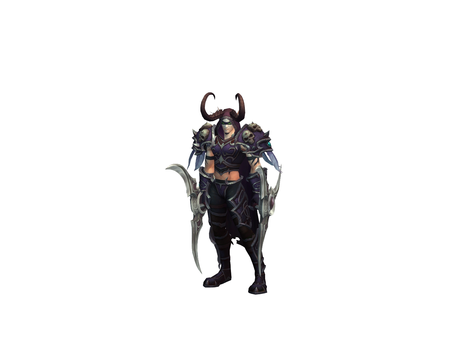 Demonlotin 3D character render