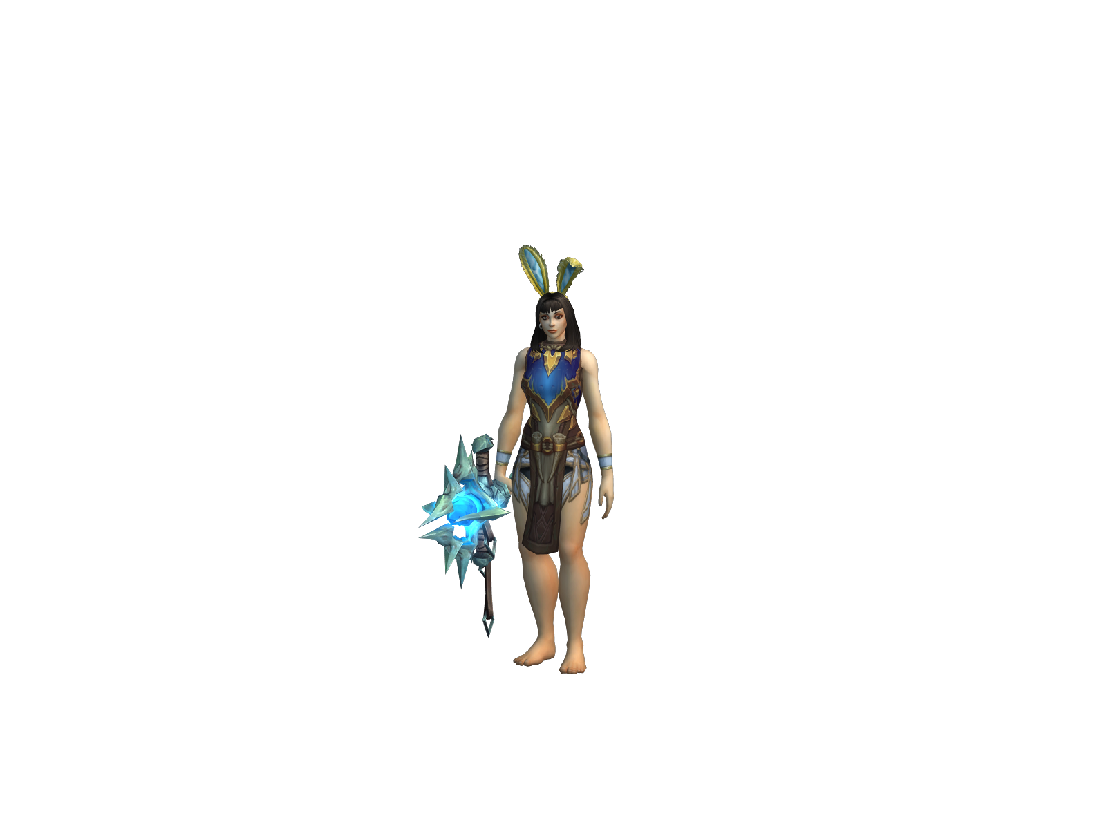Liaam 3D character render