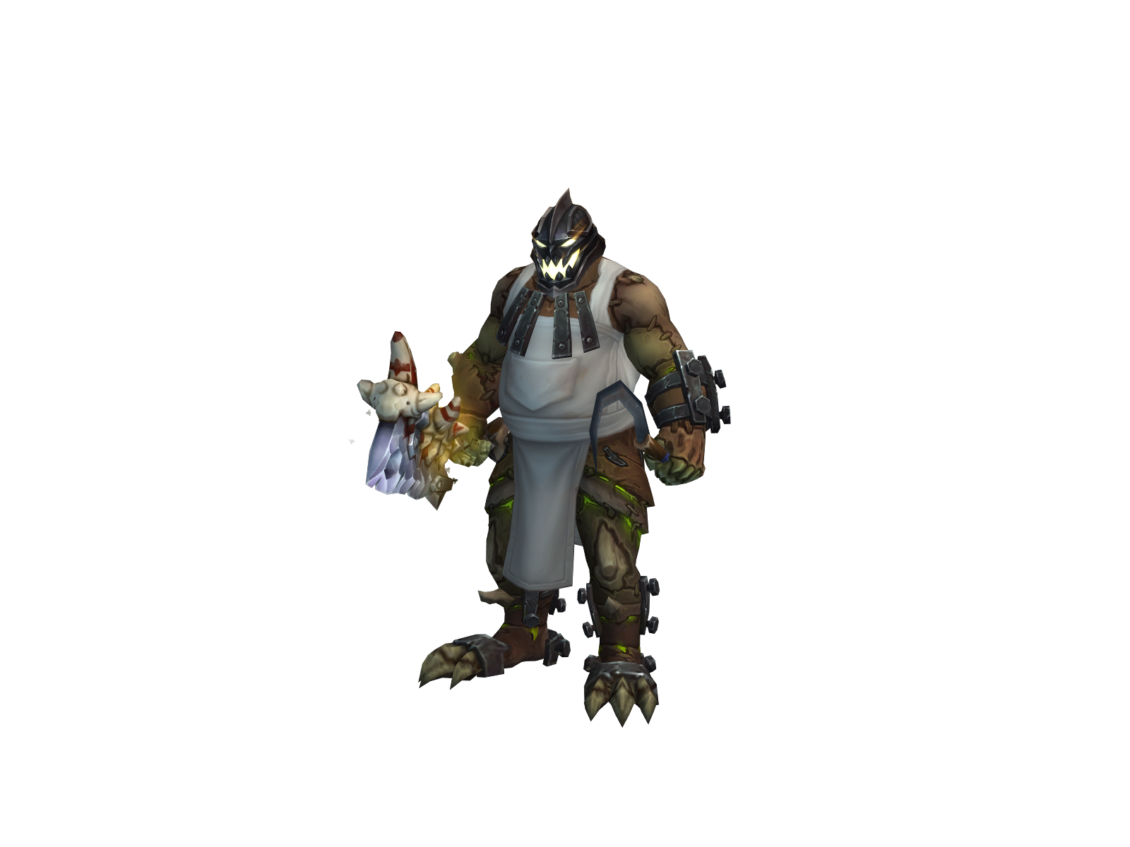 Baekjeong 3D character render