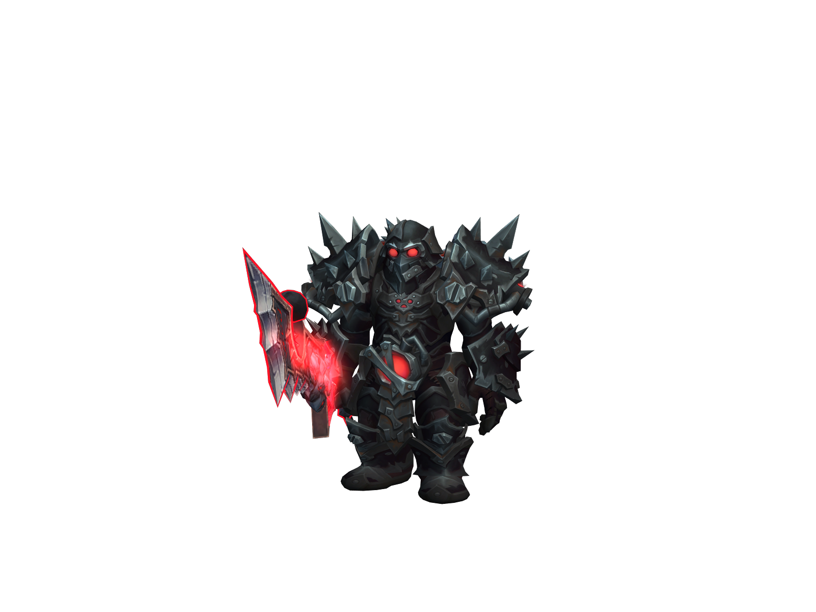 Hadrian 3D character render