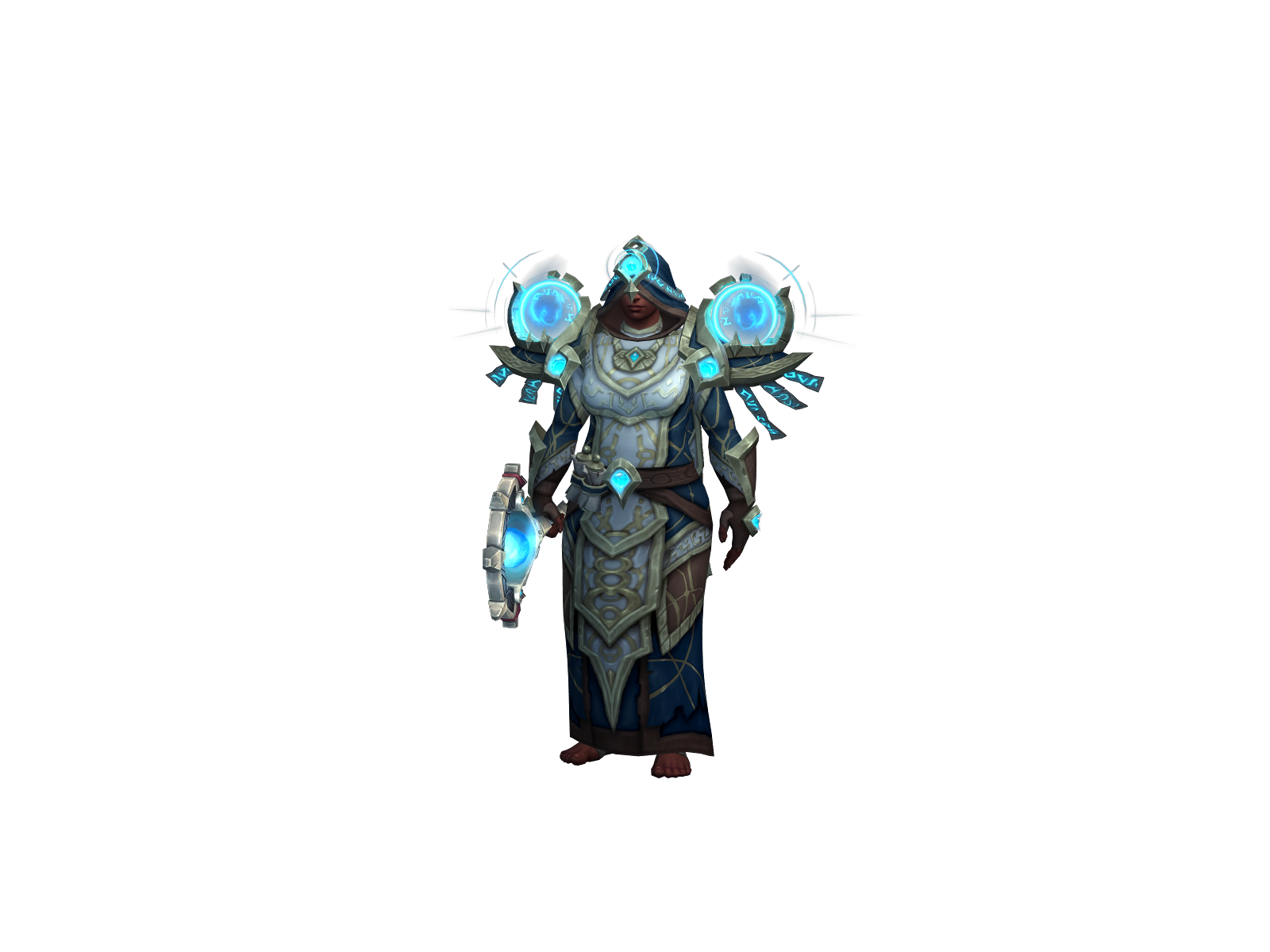 Blksheepwall 3D character render