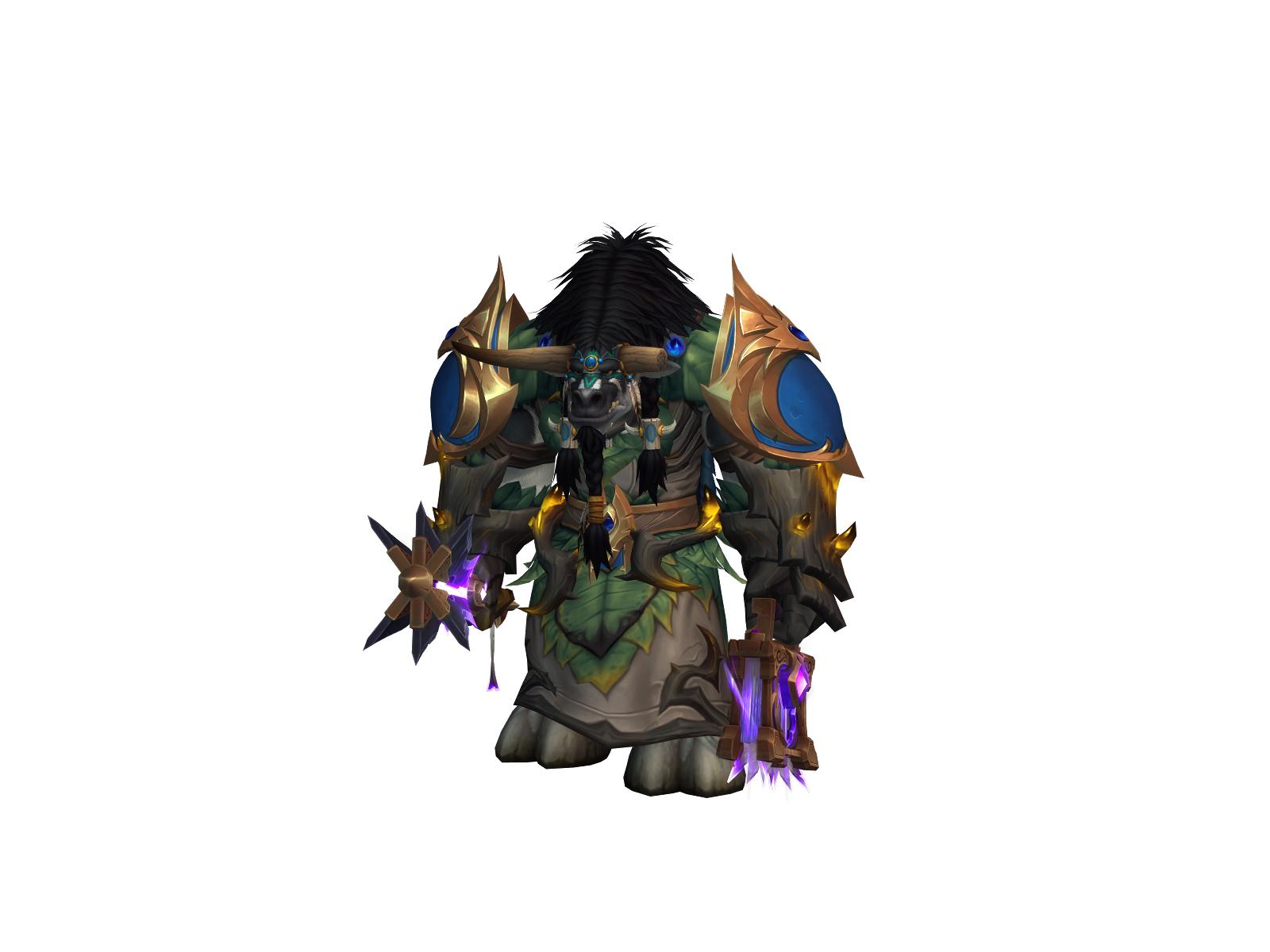 Phytomacist 3D character render