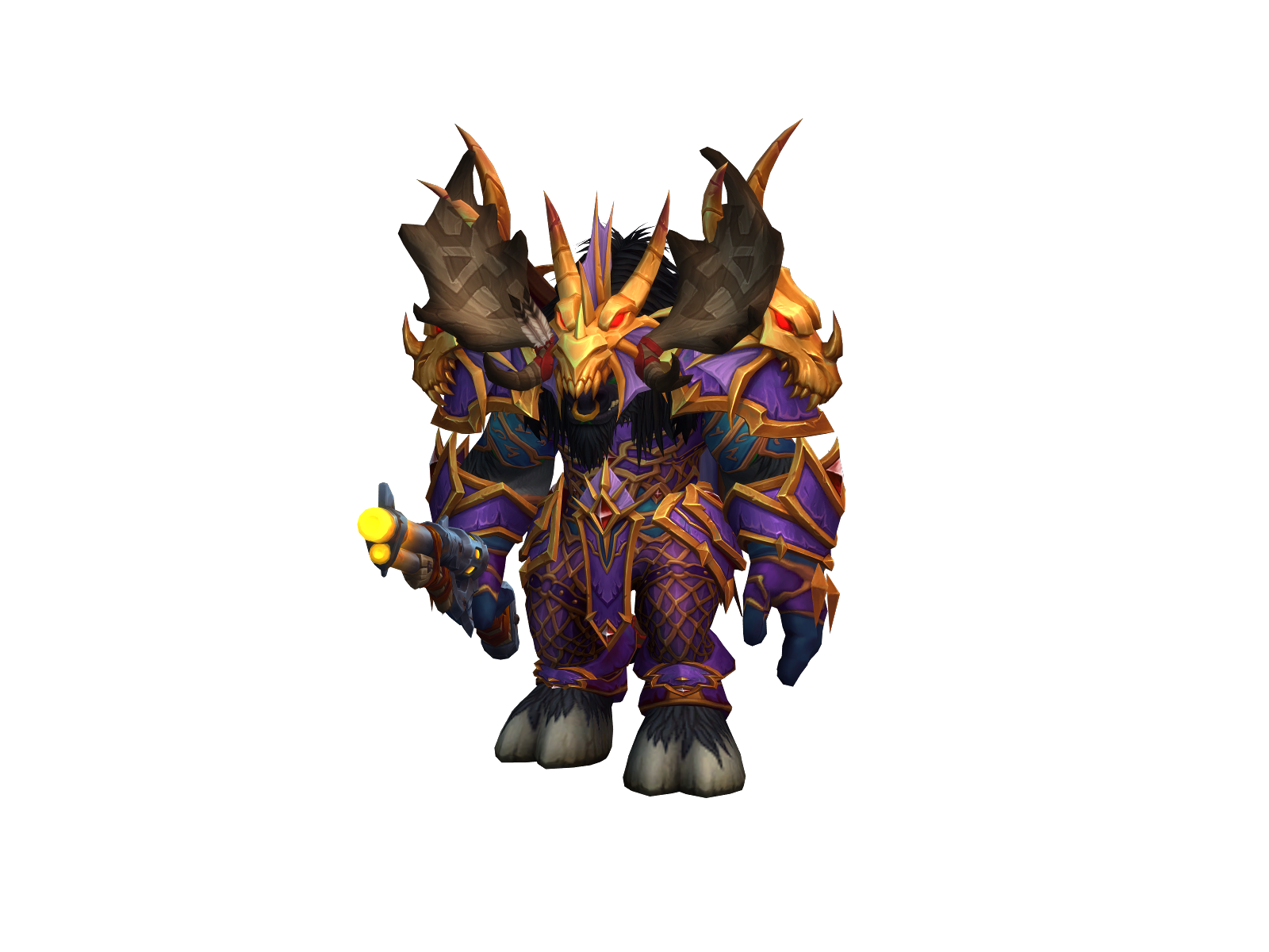Mileshinter 3D character render