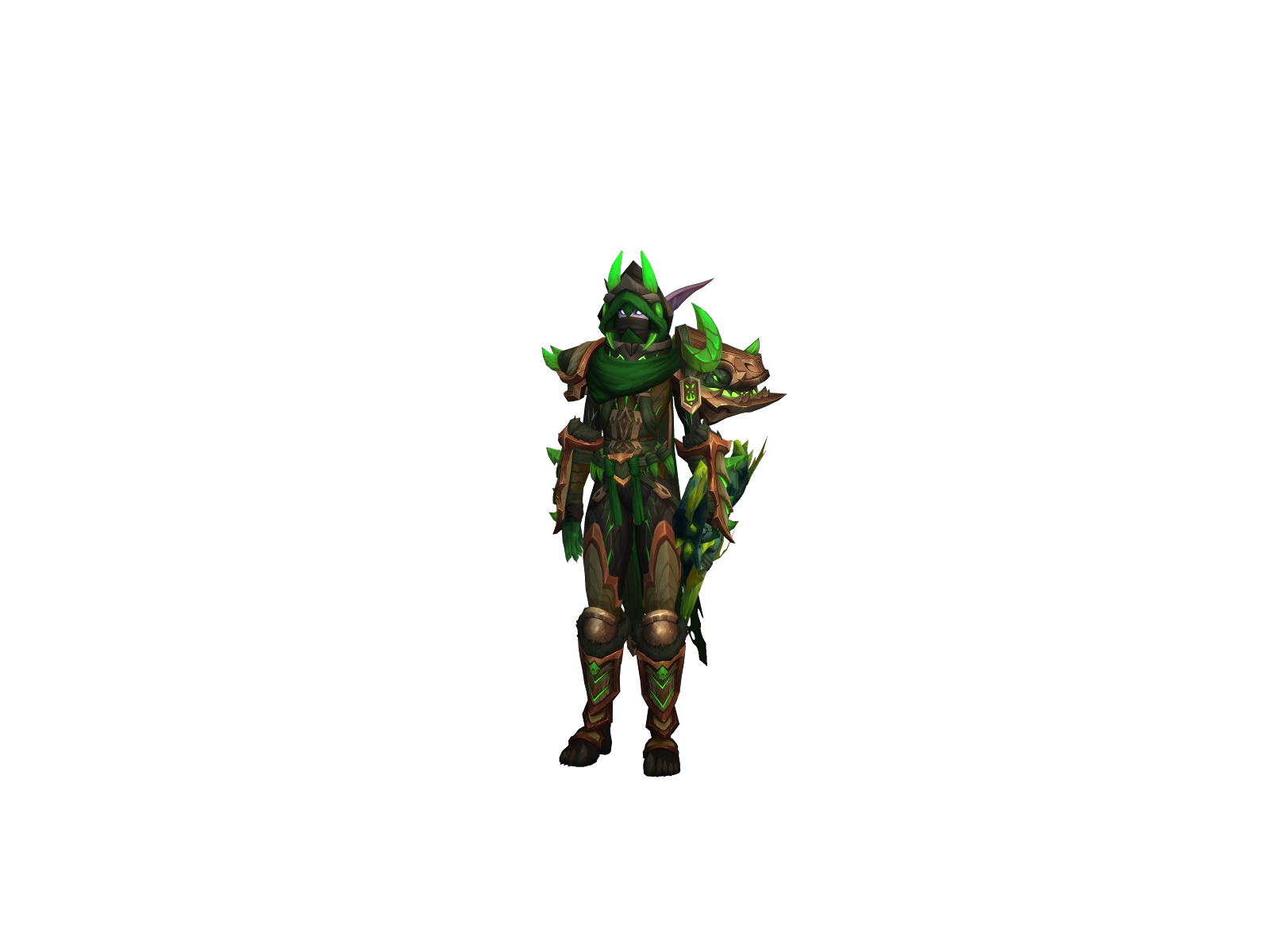 Luhawk 3D character render