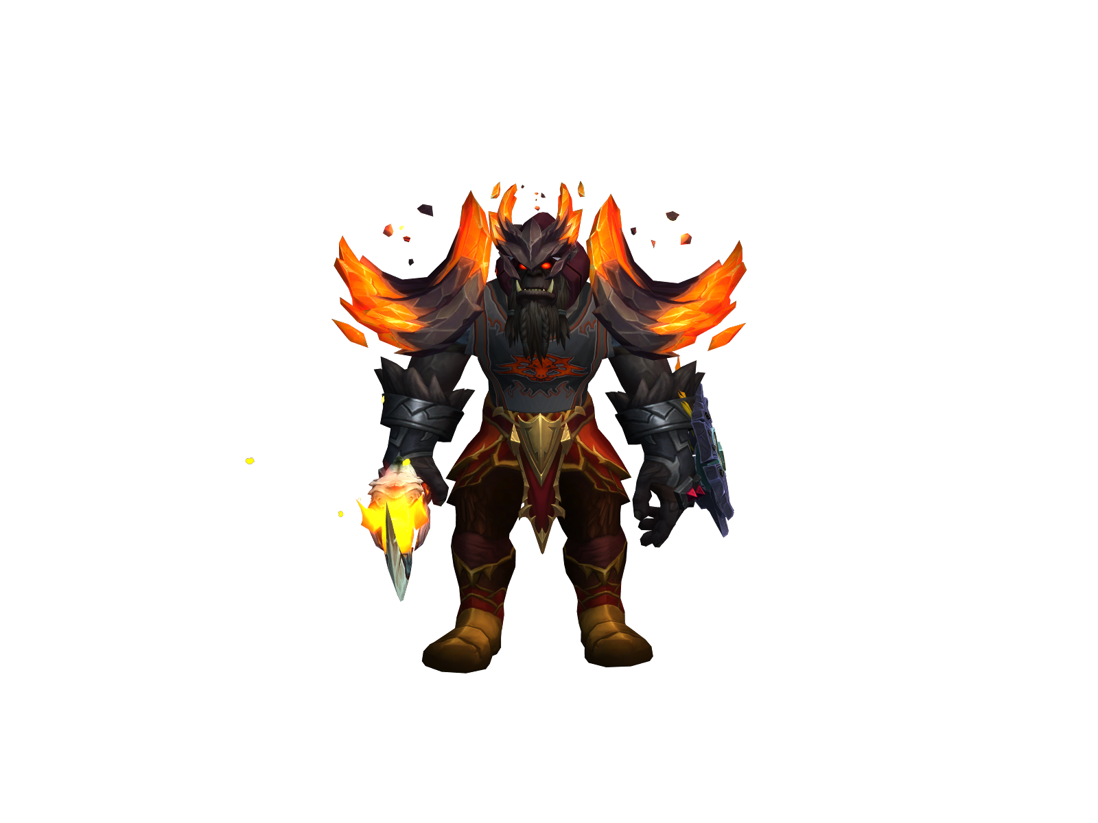 Medhul 3D character render