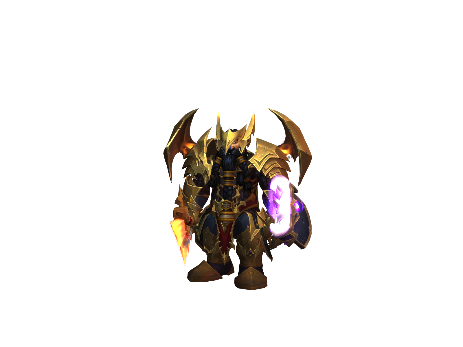 Madyak 3D character render