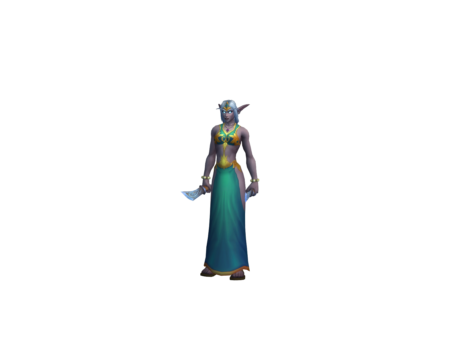 Neversee 3D character render