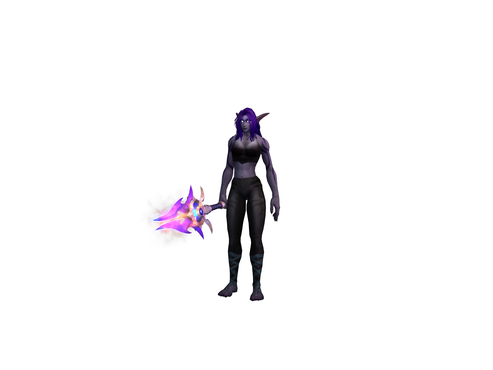 Leandera 3D character render