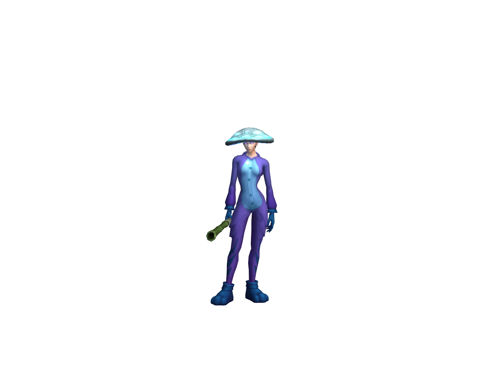 Coolnine 3D character render