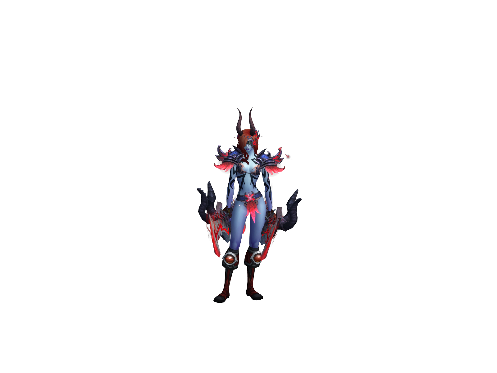 Syraesteline 3D character render