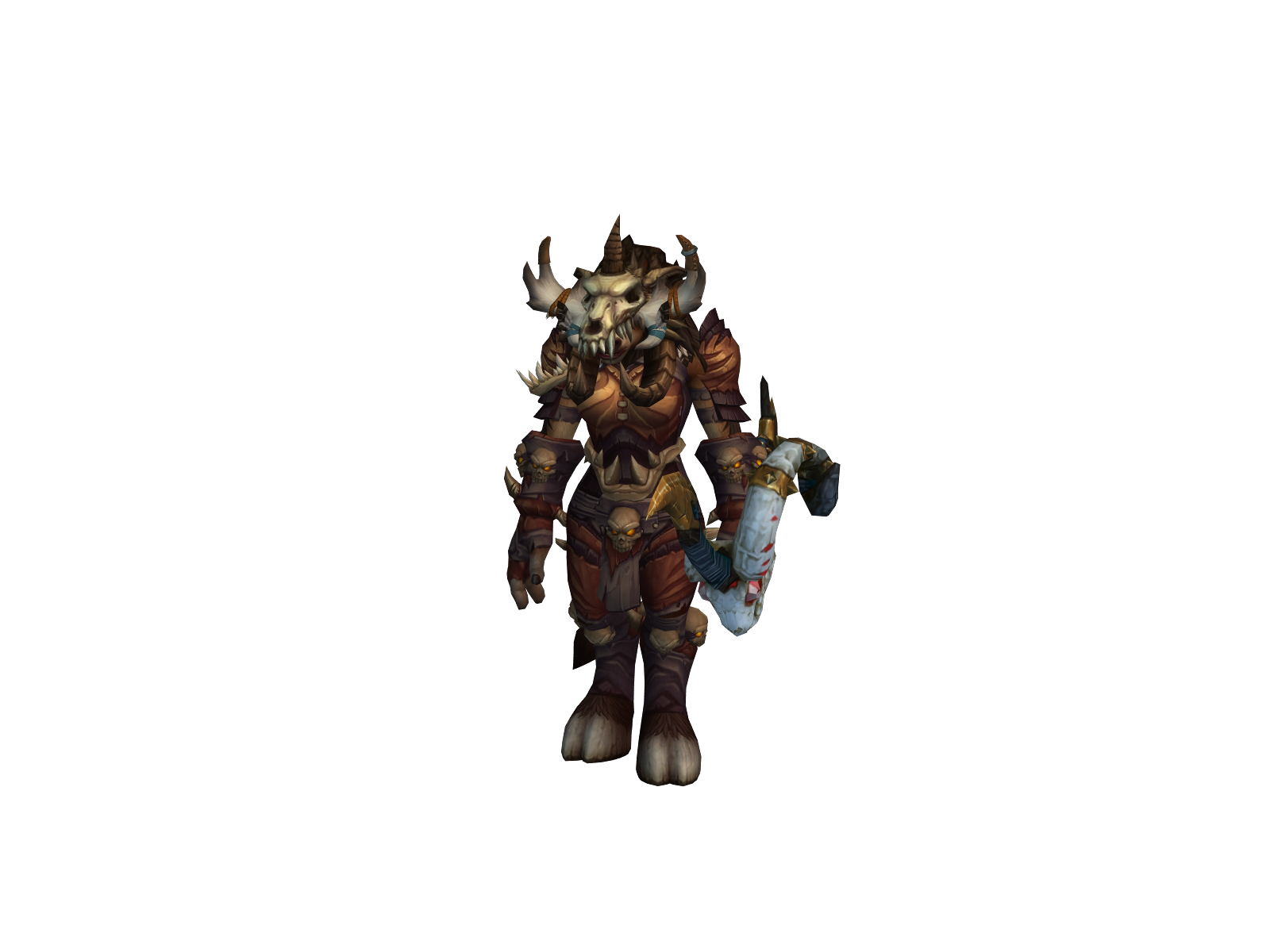 Gottitrap 3D character render