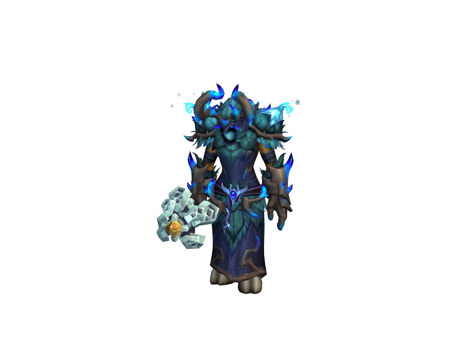 Unclebuk 3D character render