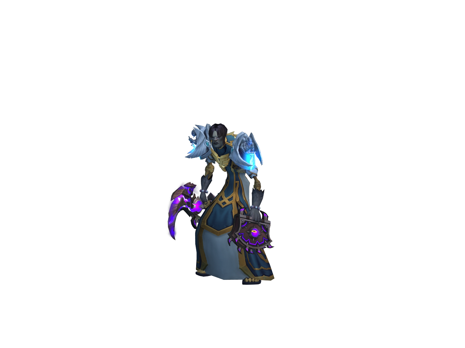 Velsins 3D character render