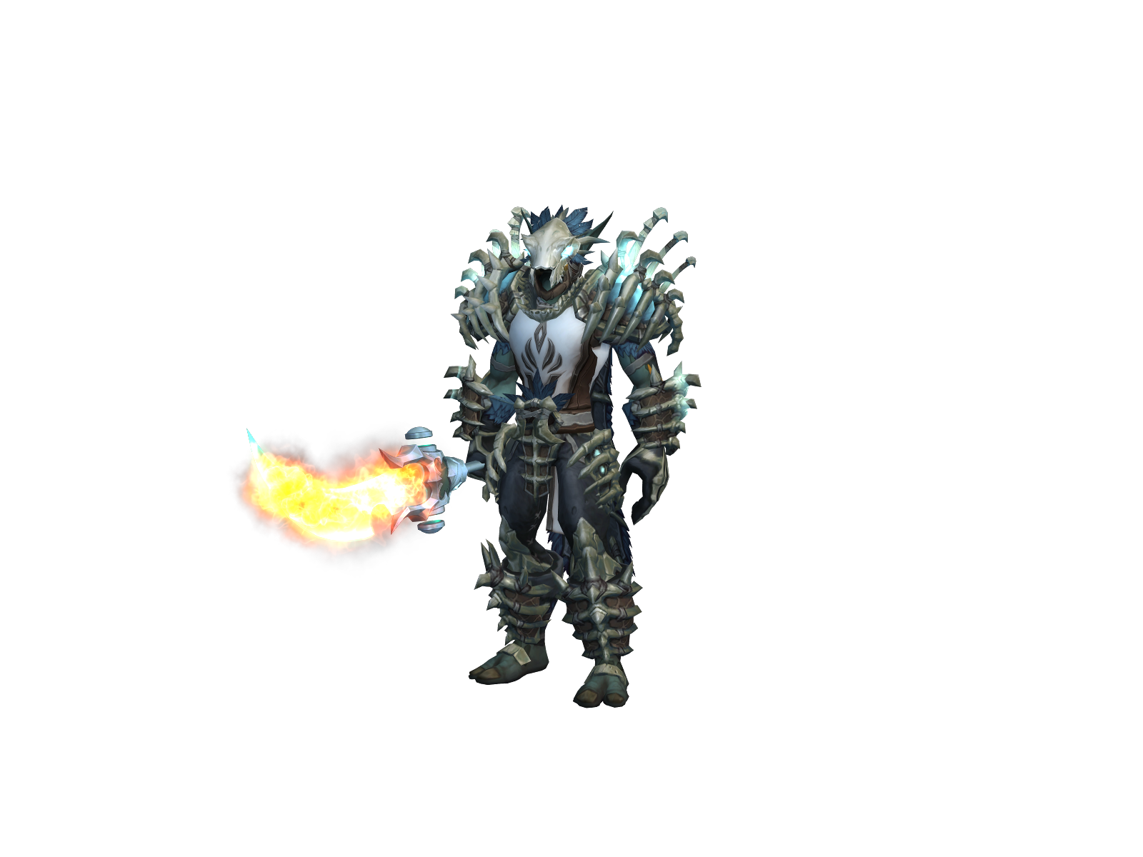 Llyii 3D character render