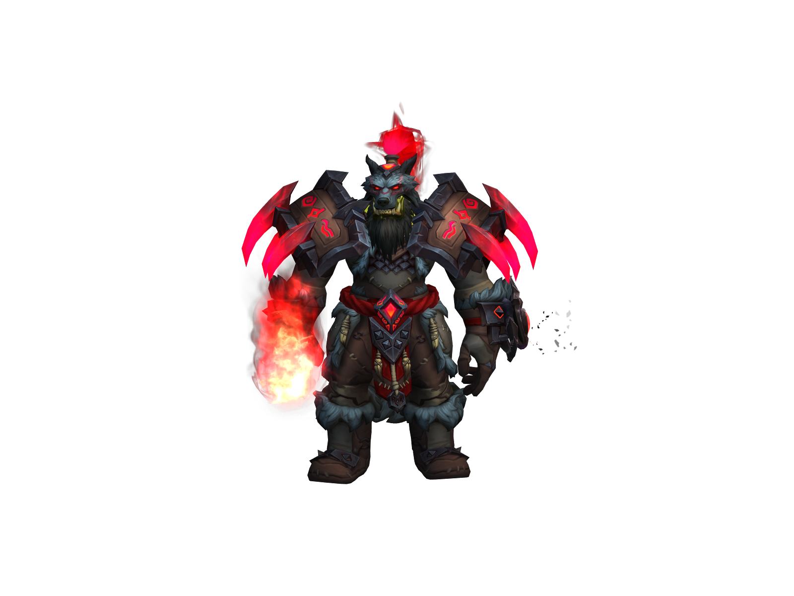 Shamshat 3D character render