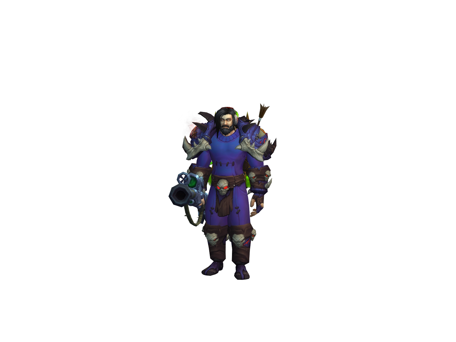 Nephrotoxyk 3D character render