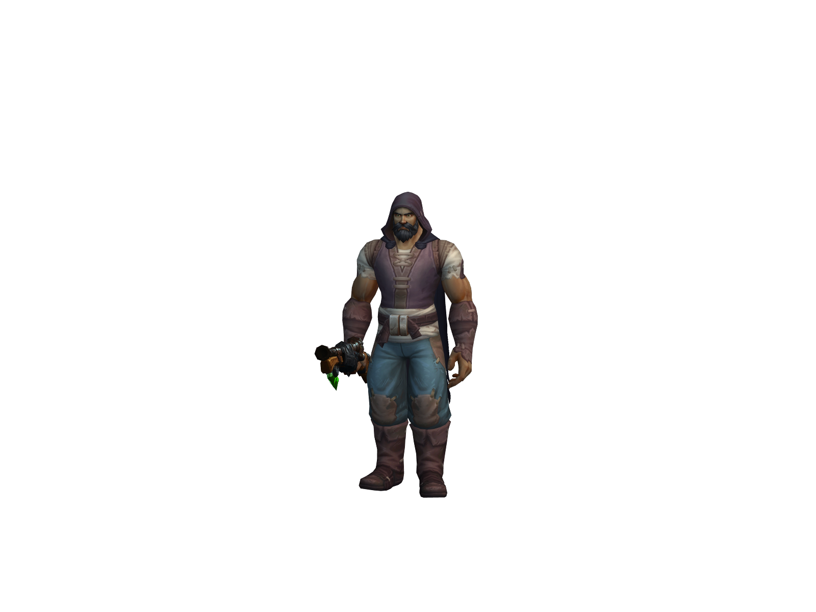 Harriette 3D character render