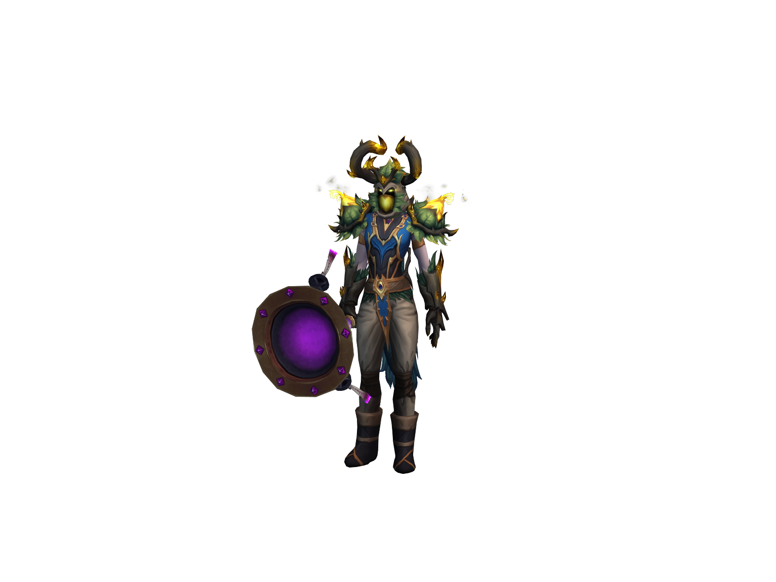 Probelly 3D character render