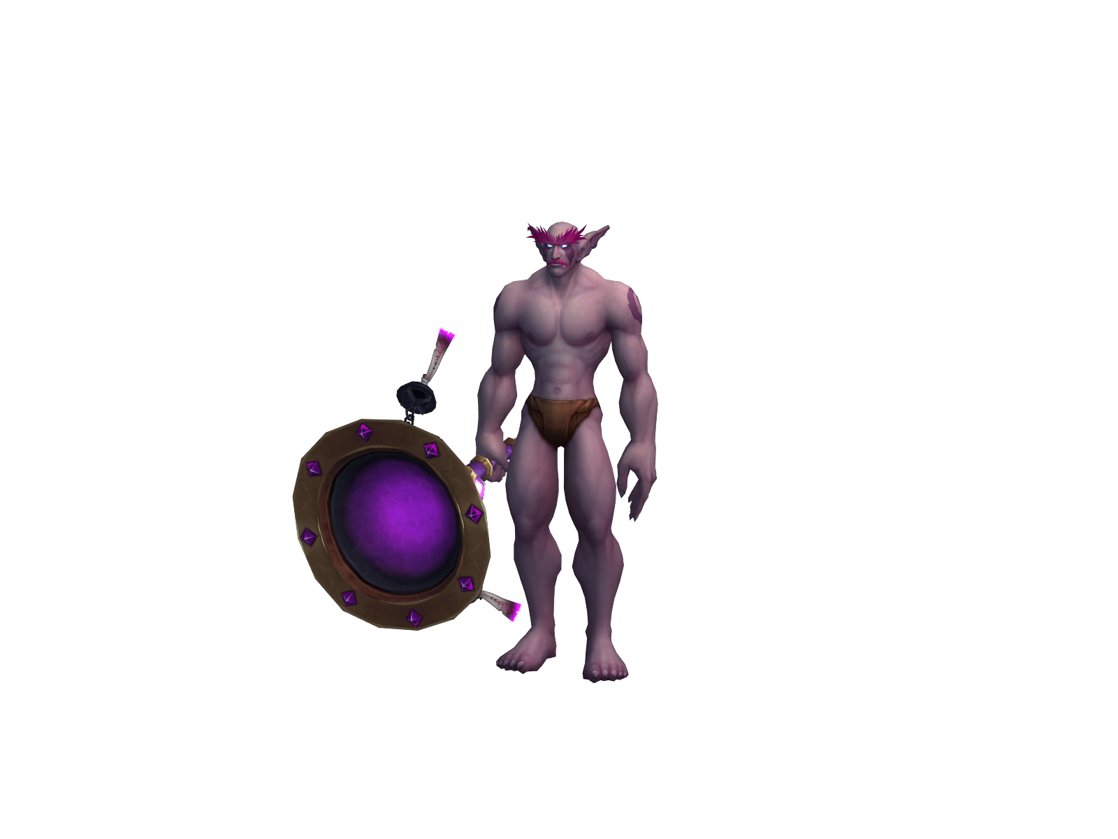 Blackpin 3D character render