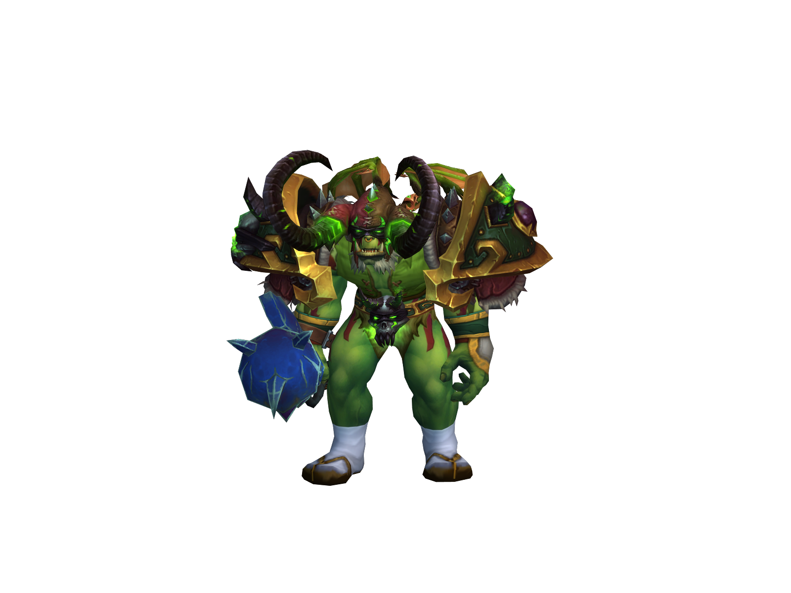 Warsmock 3D character render