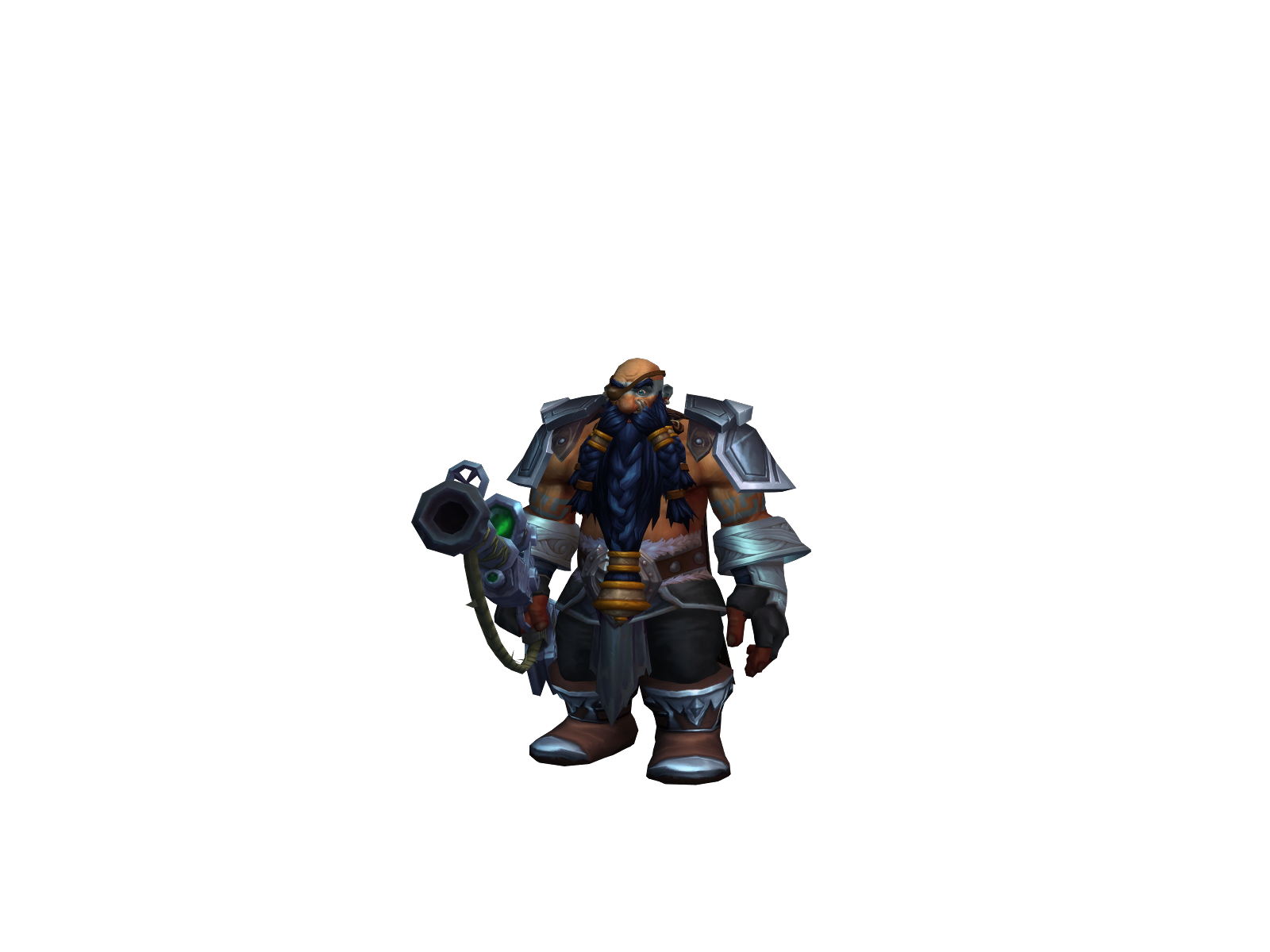 Dorfhuntard 3D character render