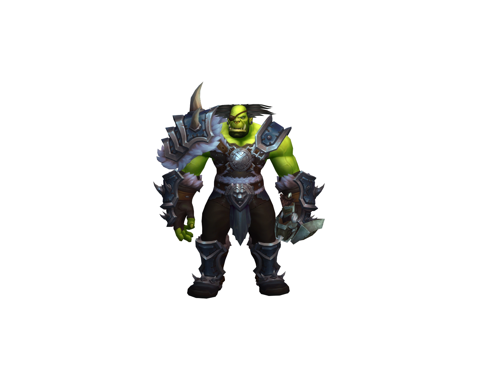 Chuckndeek 3D character render