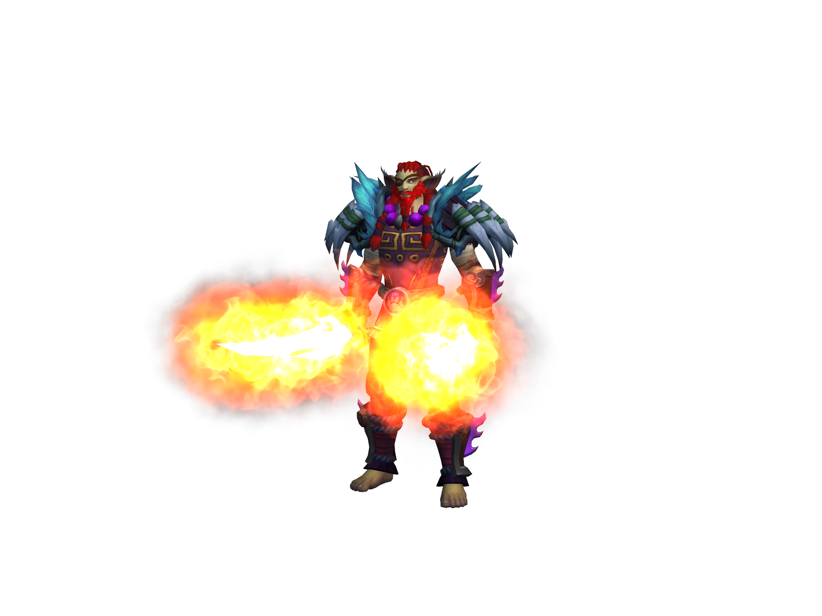 Somker 3D character render