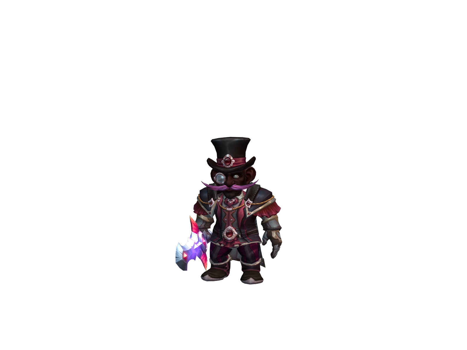 Strahnga 3D character render