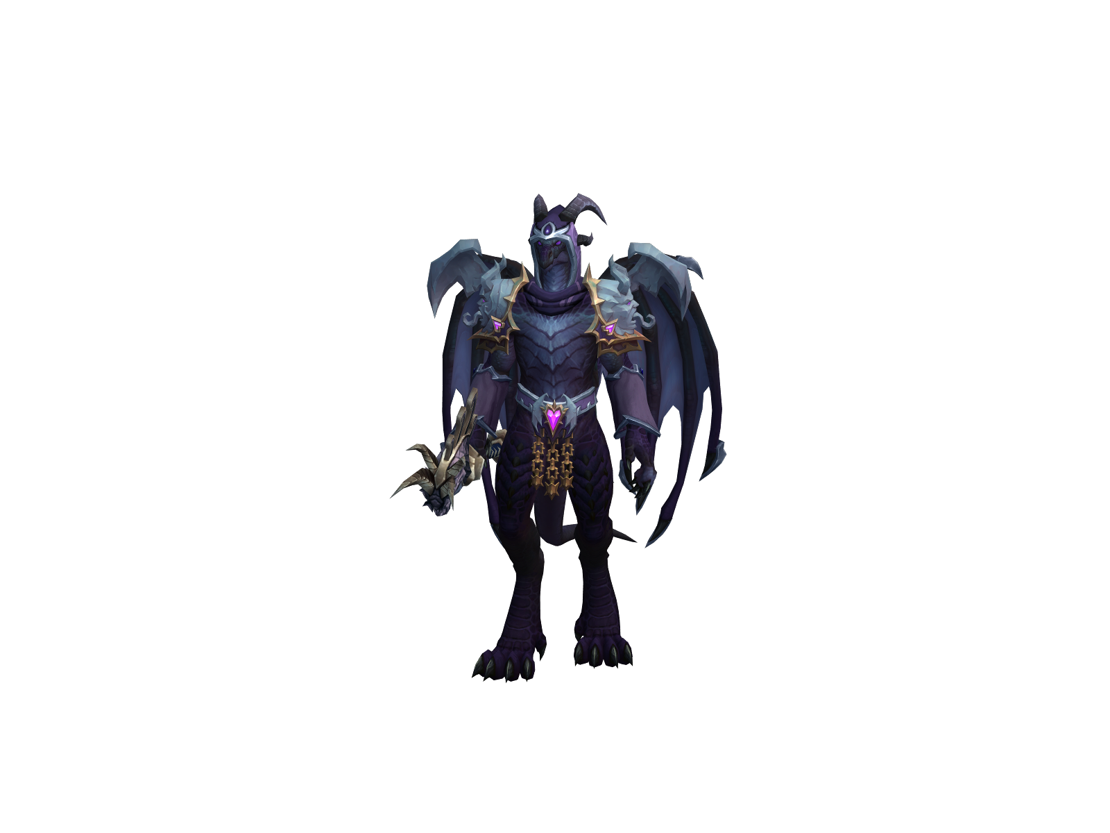 Demodragon 3D character render