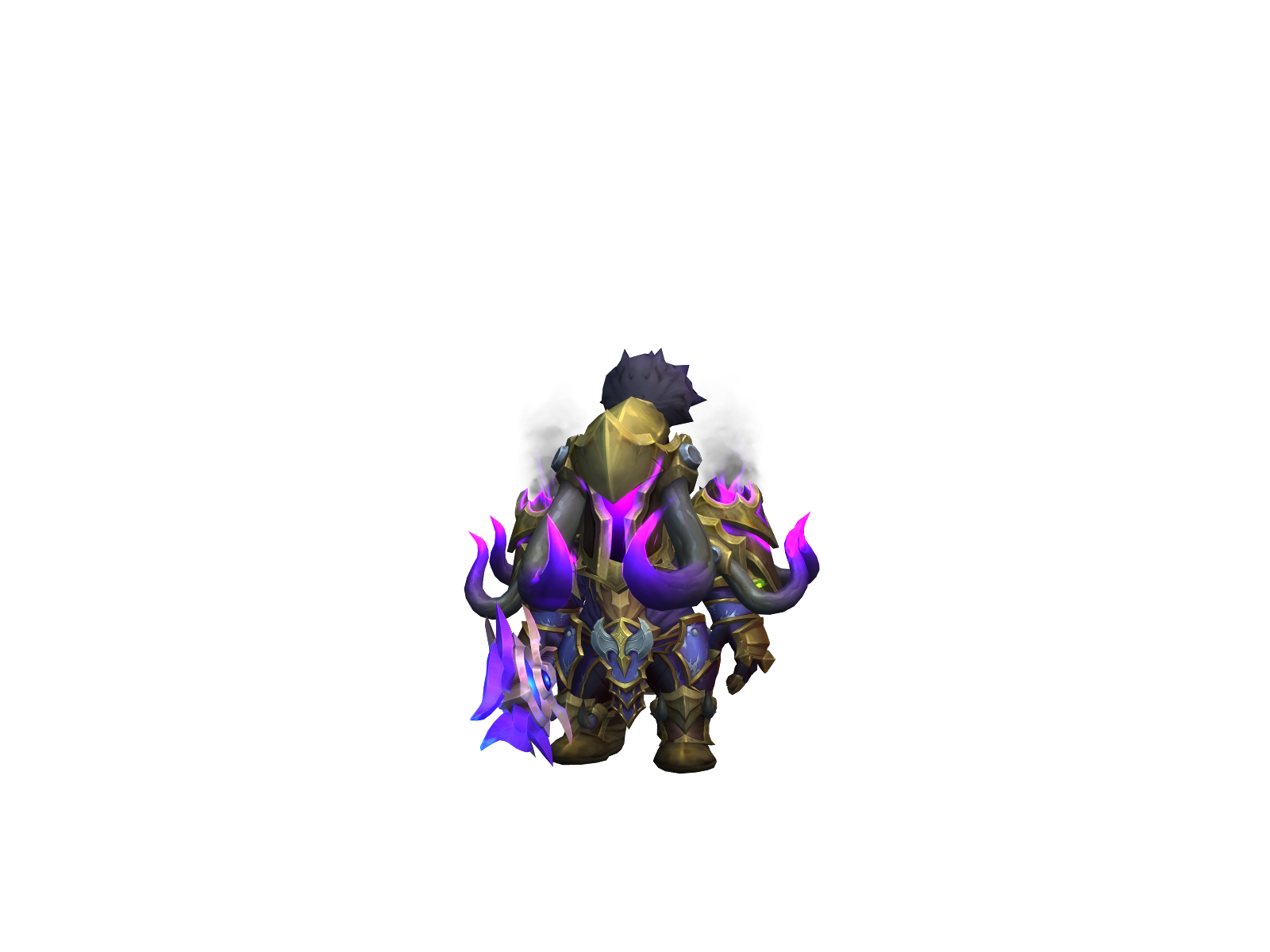 Hayabusá 3D character render