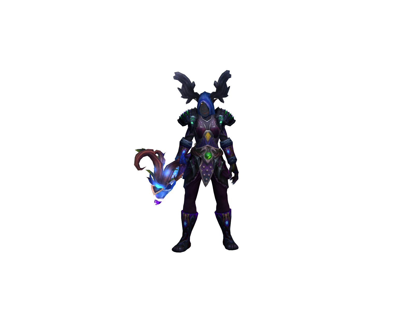 Auddun 3D character render